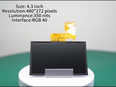 4.3 inch TFT Display Panel met 480*272 pixels LCD Display Module met Helderheid 300 nits
