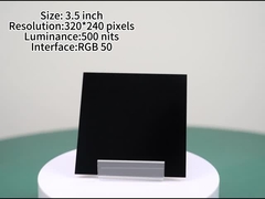 3.45 inch Custom Capacitive Touch Panel Resolutie 800*480 pixels Lichtsterkte 500 nits Hoge helderheid