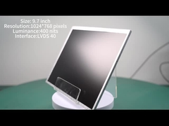 9.7 inch TFT LCD Display Module met 1024*768 Resolutie 400 nits Automotive LCD LVDS Interface